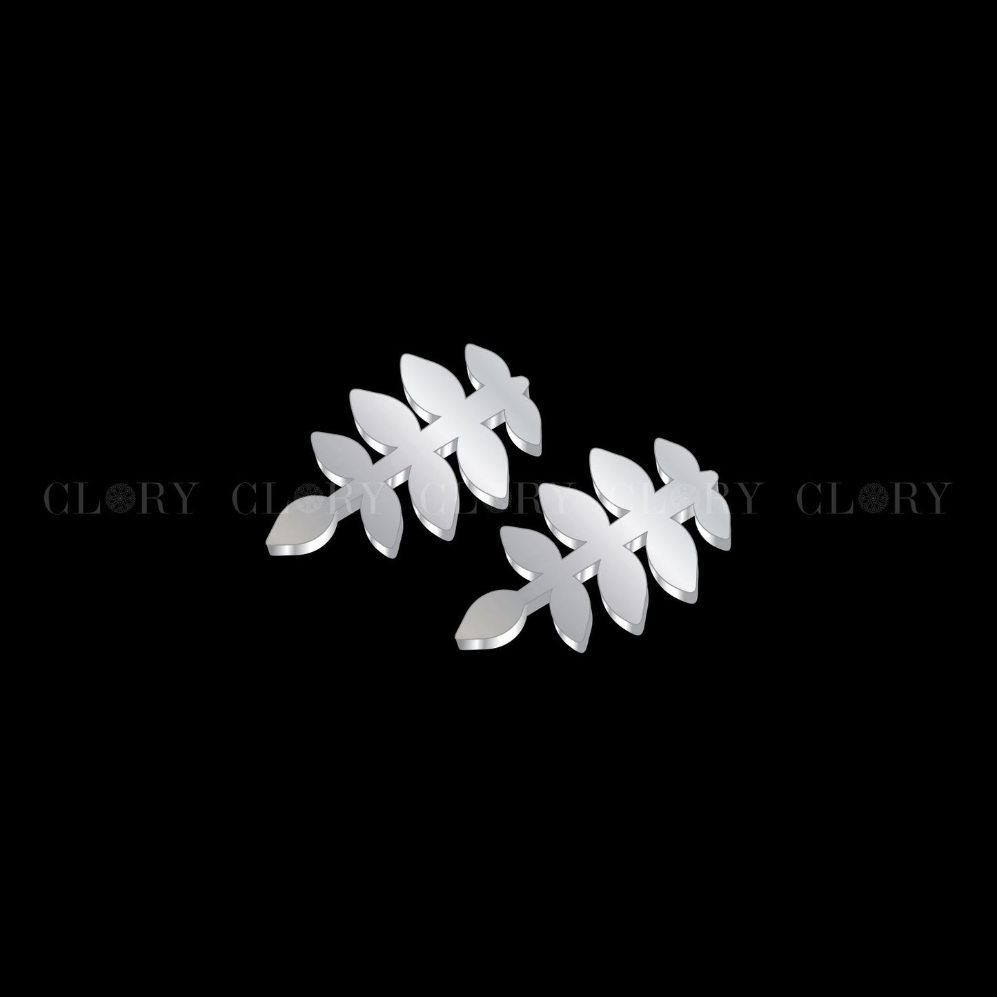 Leaves stud Earring