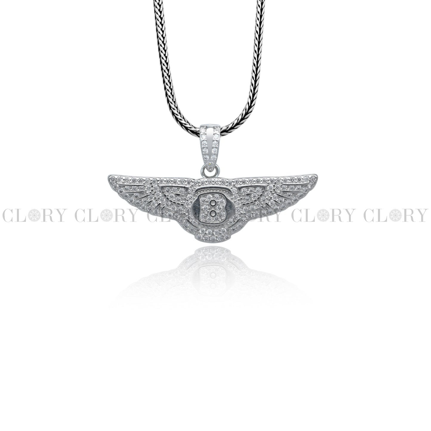 Bentley motors logo pendant