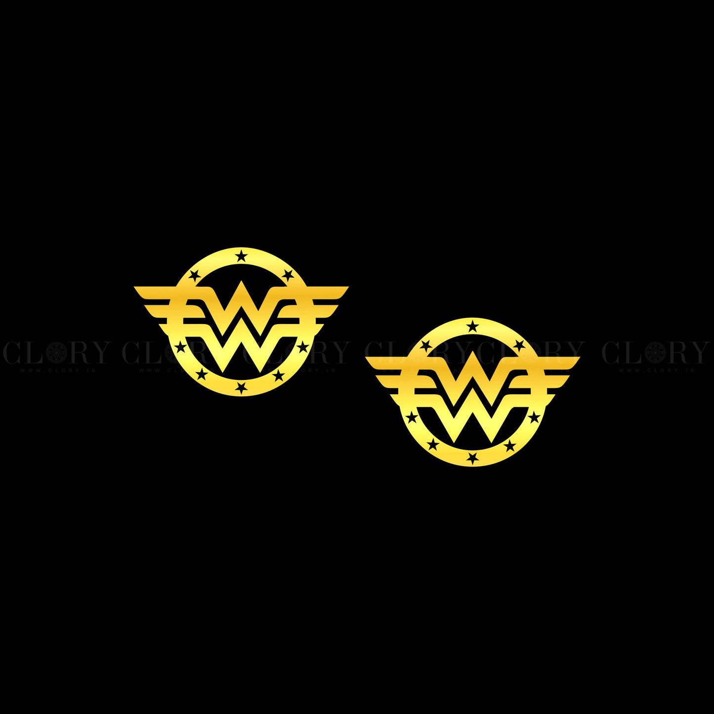 Wonder women stud earring