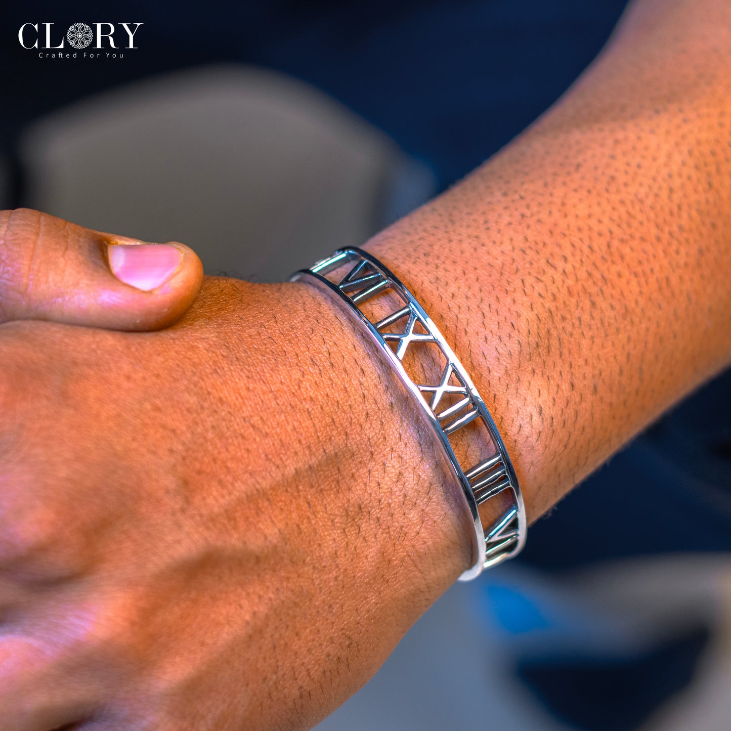 Roman Numeric Cuff