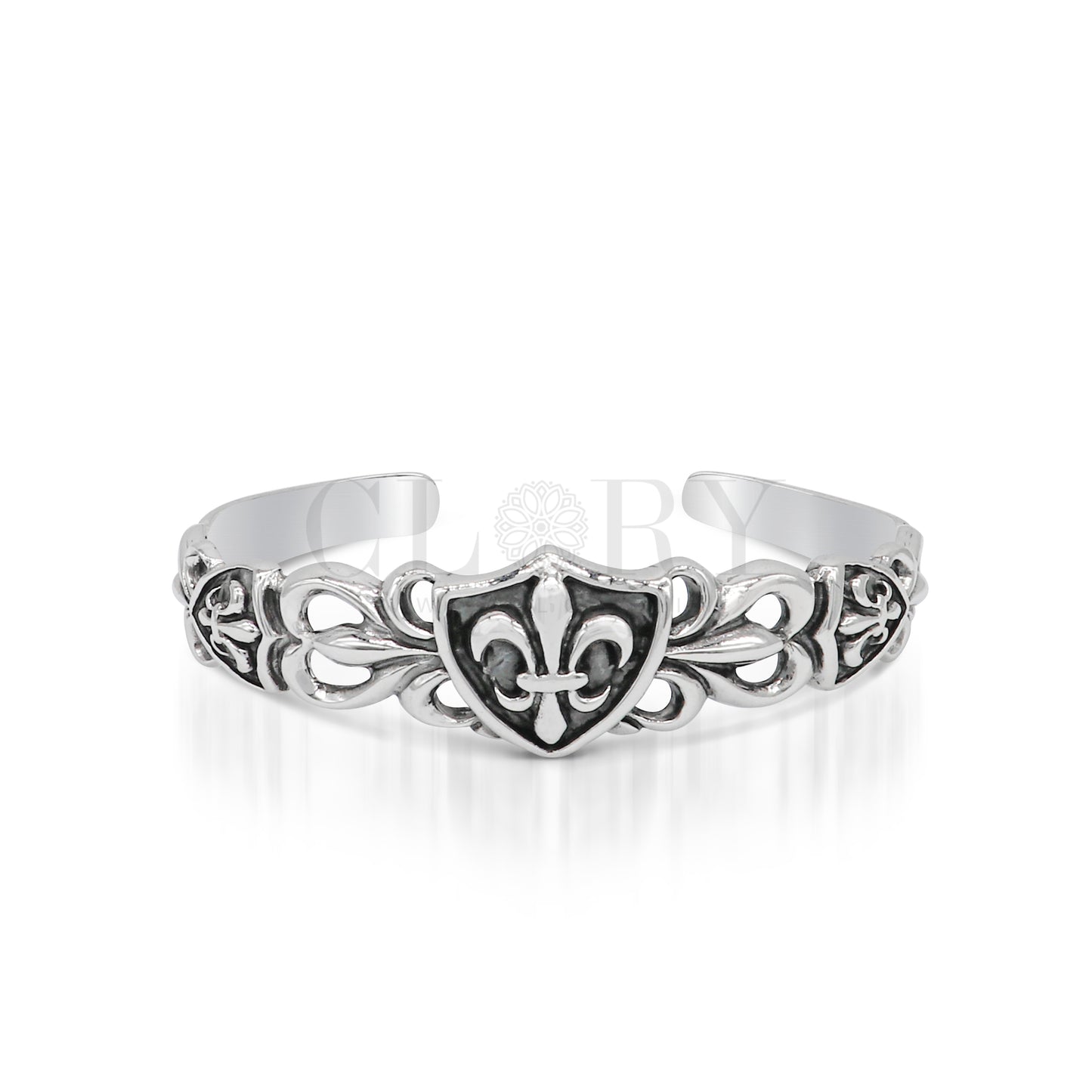 Fleur-de-lis cuff kada