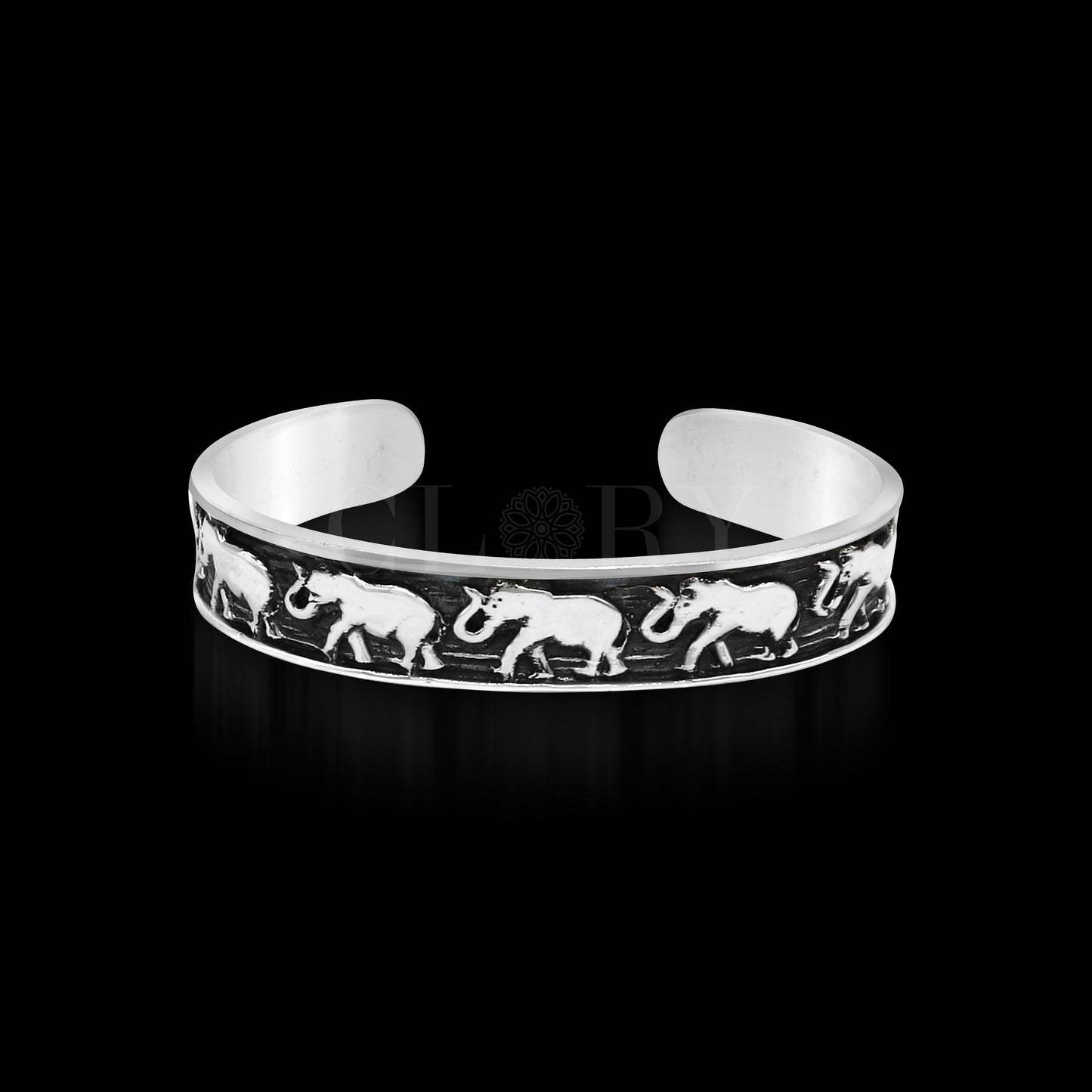 Elephant cuff bracelet