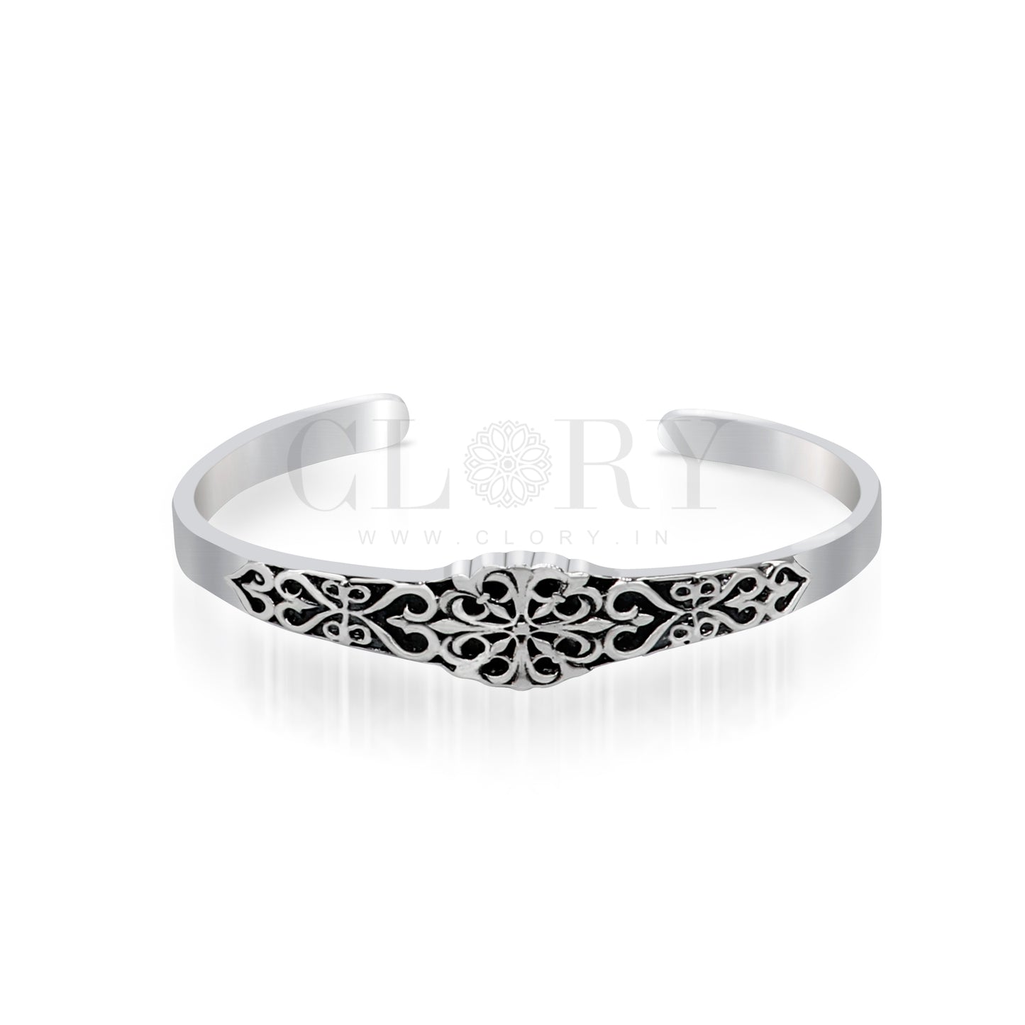 Vintage antique design adjustable bracelet kada