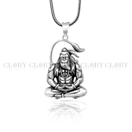 lord Hanuman meditation design pendant