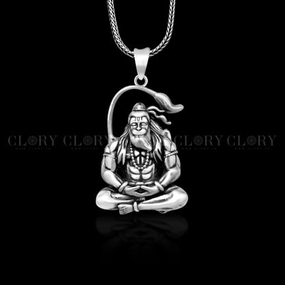 lord Hanuman meditation design pendant