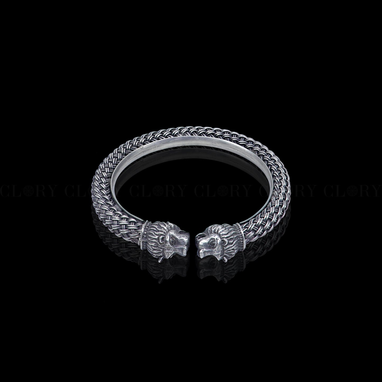 lion face  bangle bracelet kada