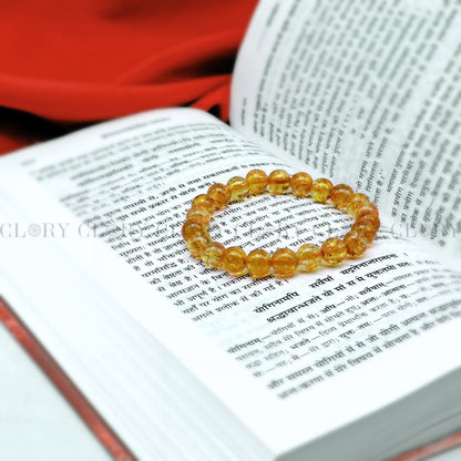Citrine Crystal Bracelet