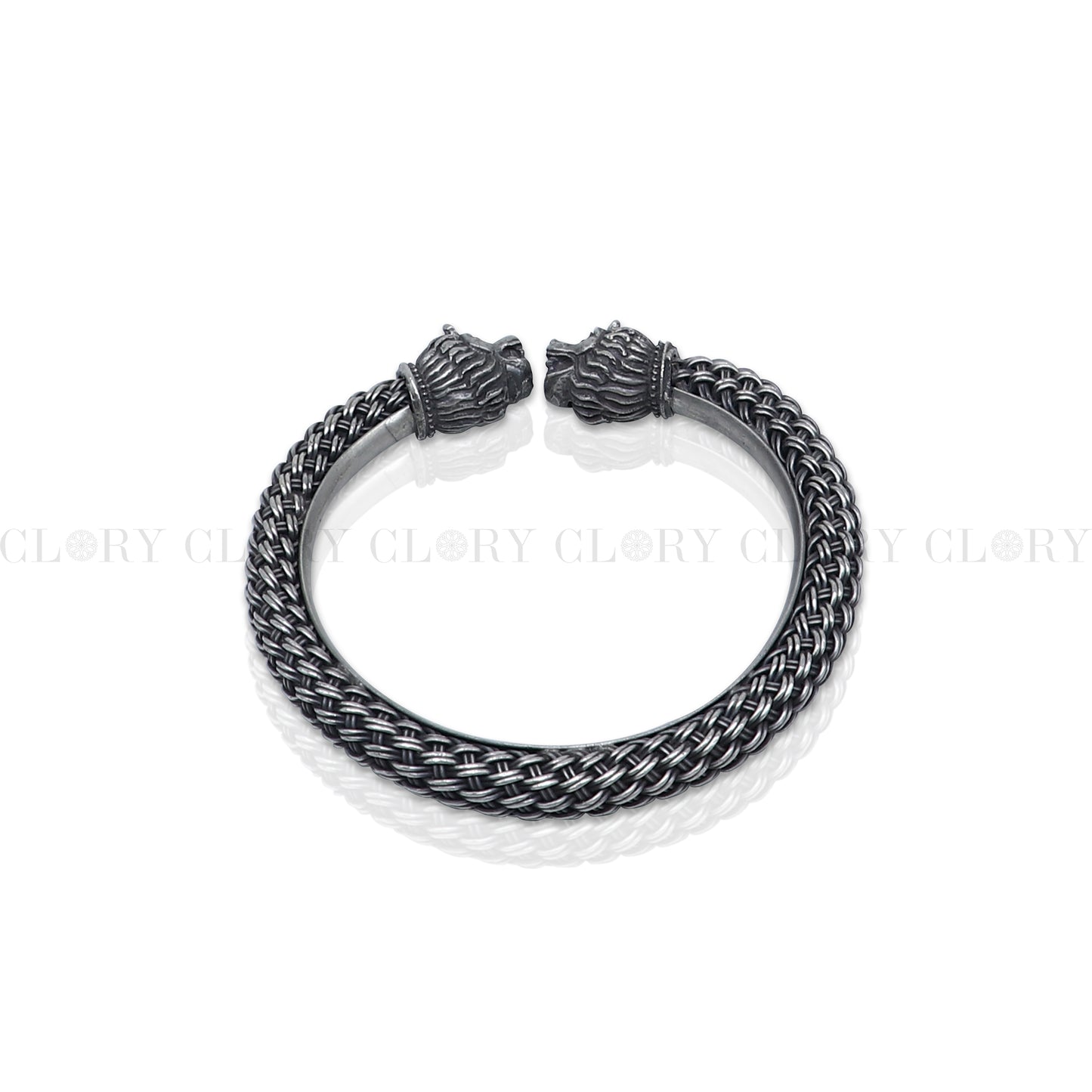 lion face  bangle bracelet kada