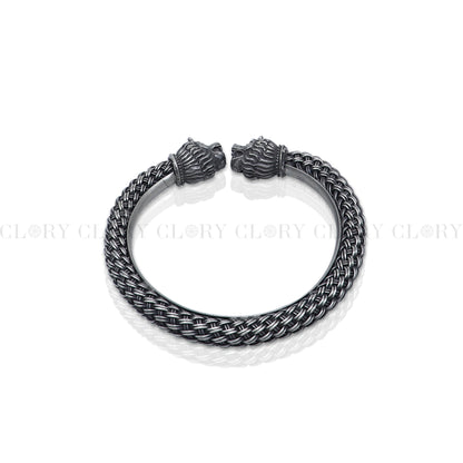 lion face  bangle bracelet kada