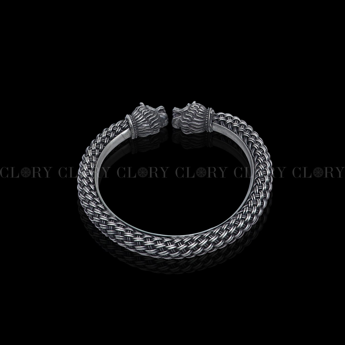 lion face  bangle bracelet kada