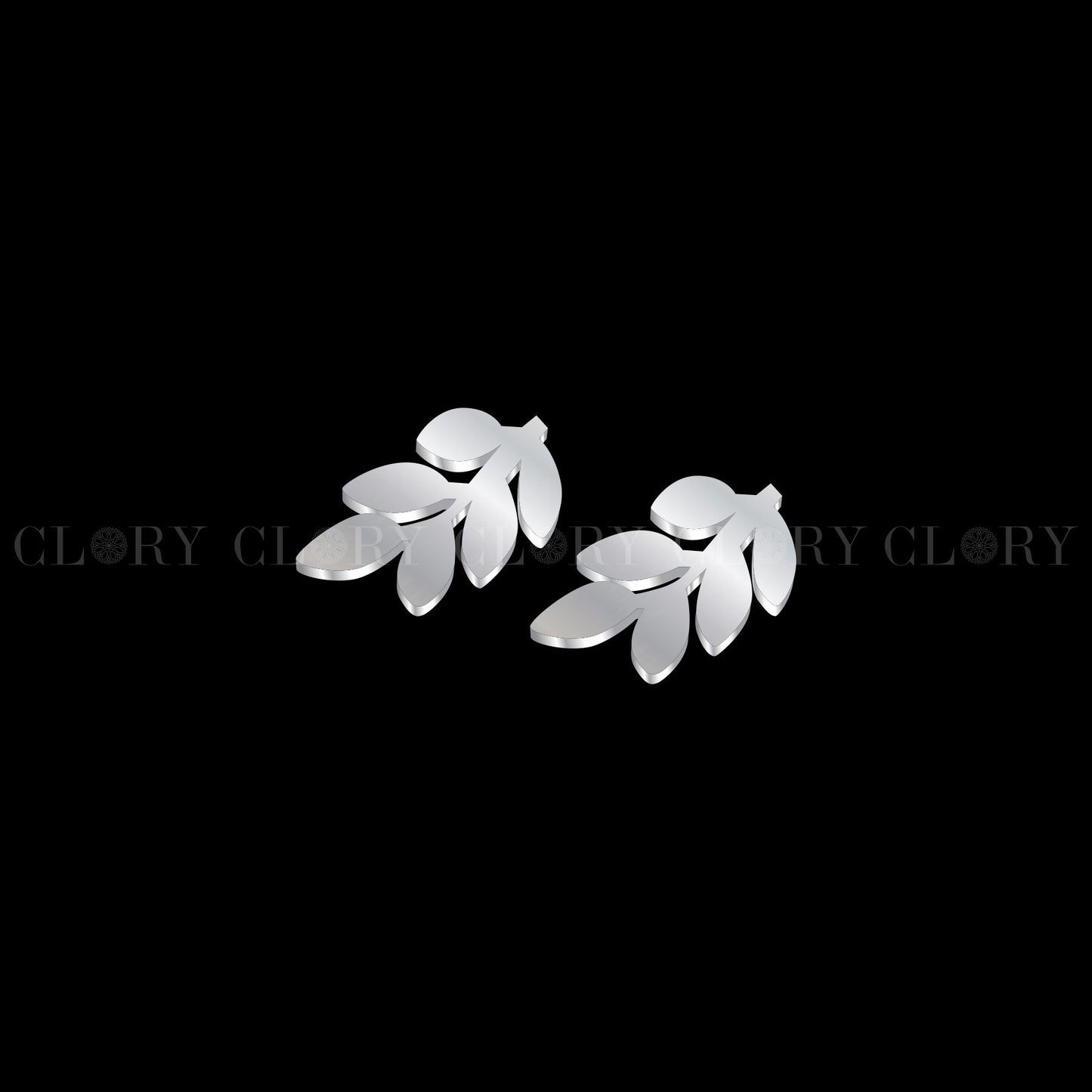 Leaves stud Earring