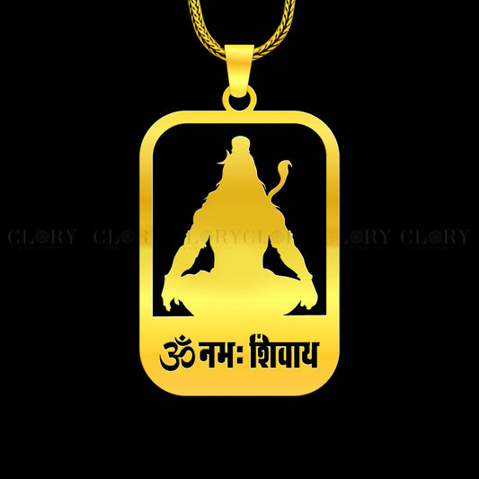 " Aum namah sivay " shiv mantra pendant