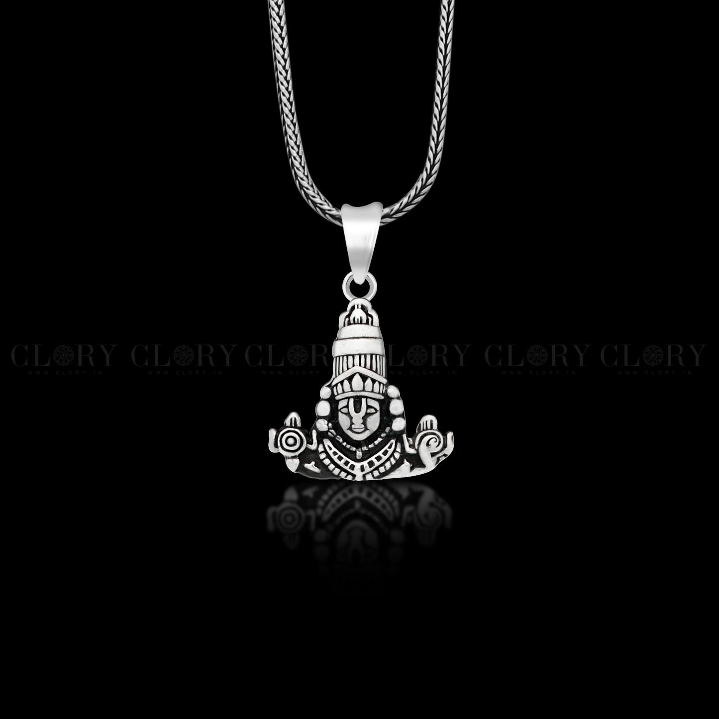 Hindu idol tirupati balaji and Laxmi Pendant