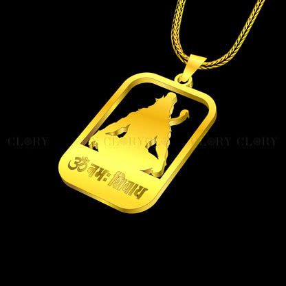 " Aum namah sivay " shiv mantra pendant
