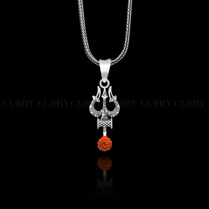 Lord Shiva trident pendant