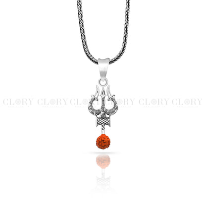 Lord Shiva trident pendant