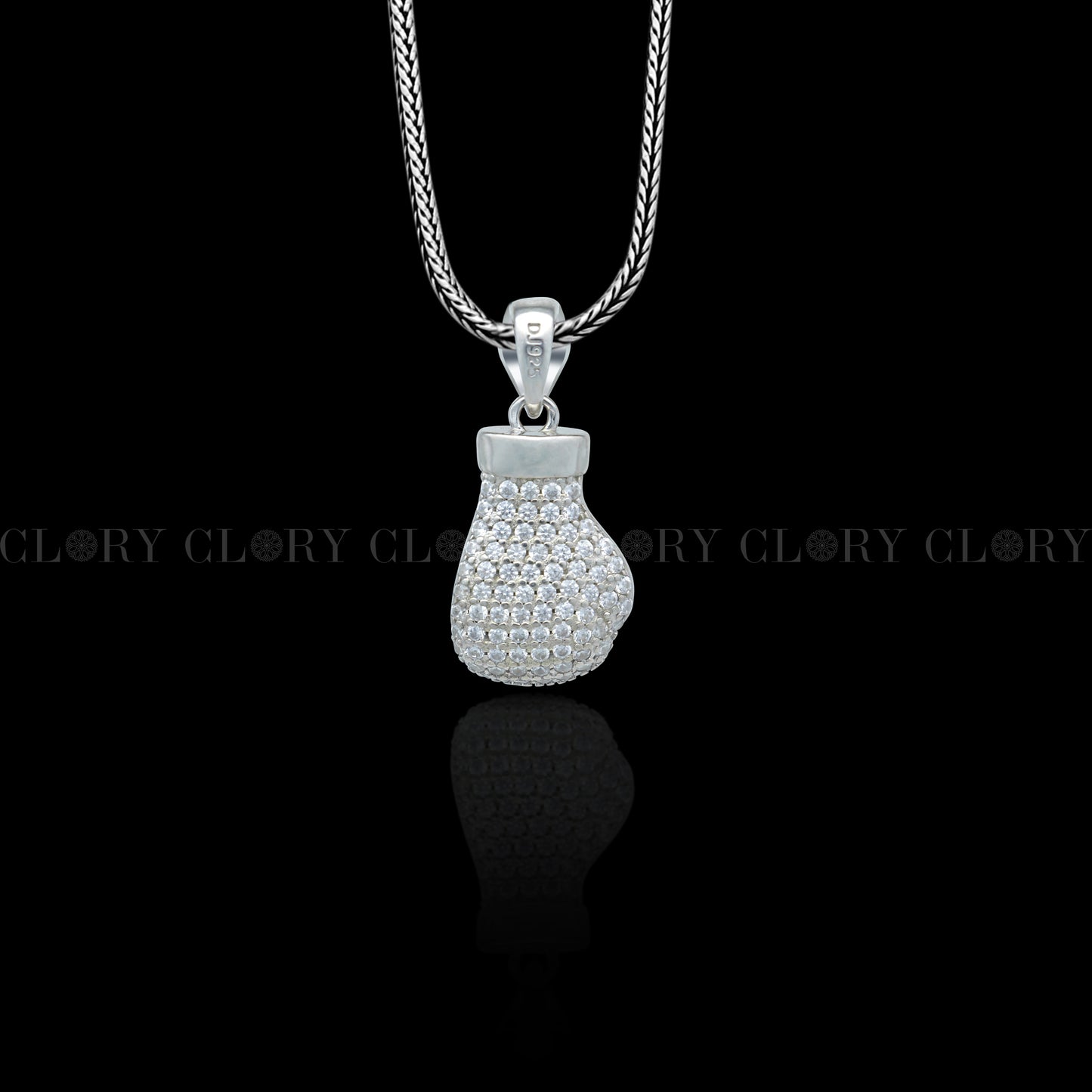 Men boxing gloves pendant