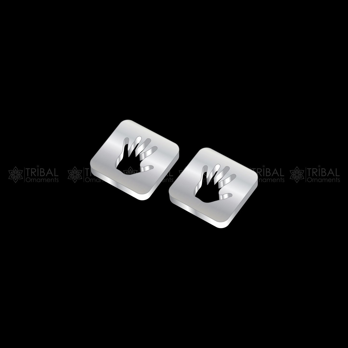 Baby hand stud Earring