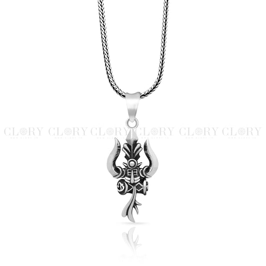 Hindu idol Lord Shiva trident pendant