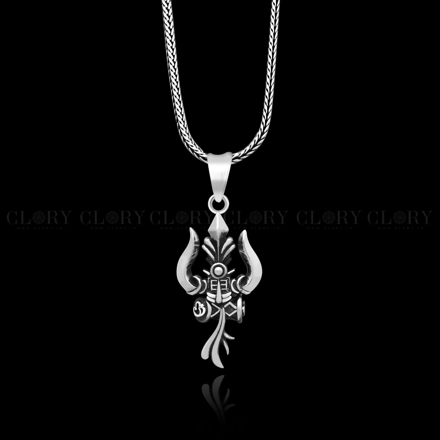 Hindu idol Lord Shiva trident pendant