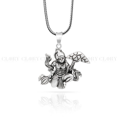 Idol hanuman with mount pendant