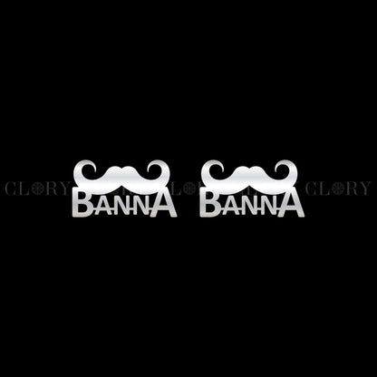 Banna stud earring