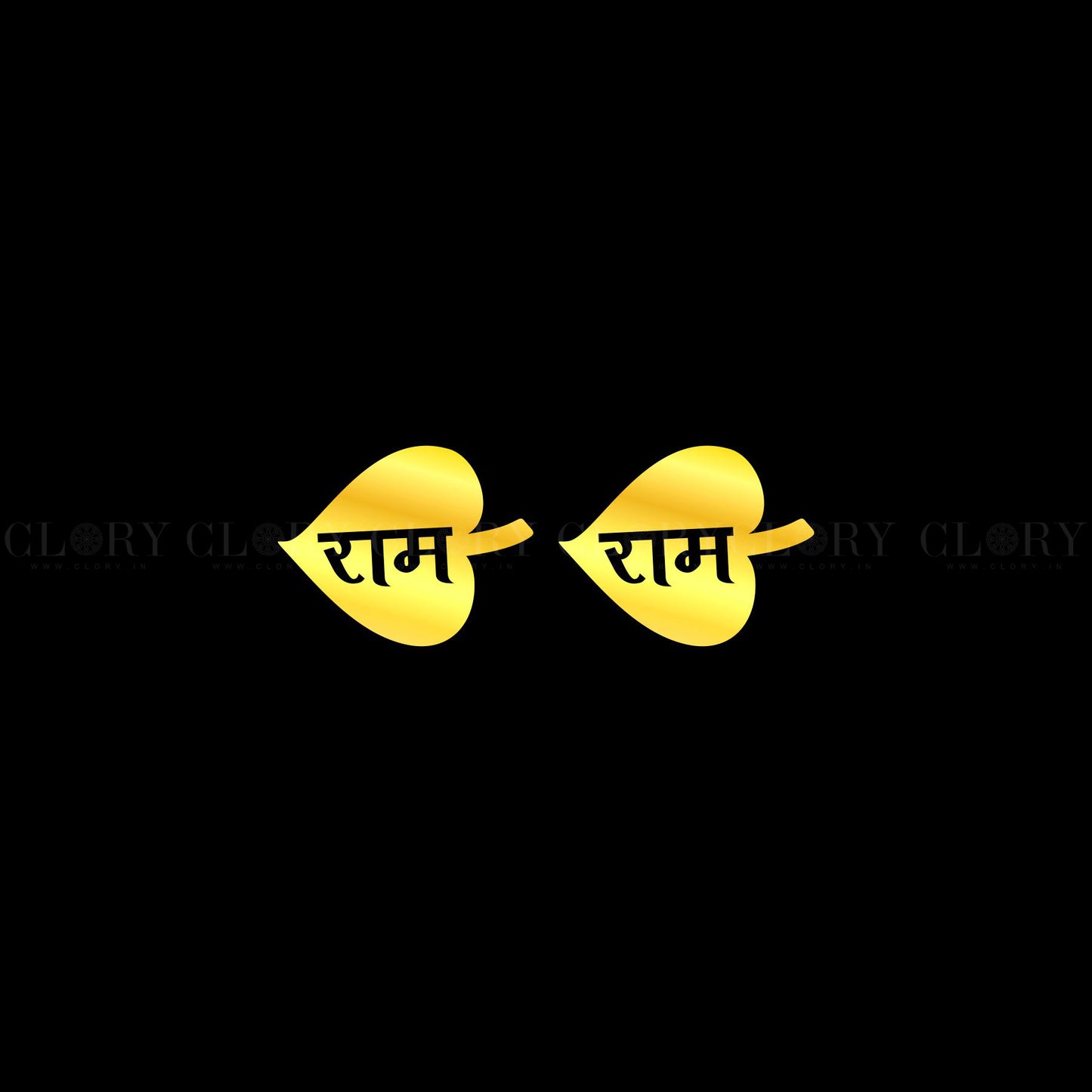 Lord Rama stud earring