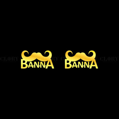 Banna stud earring