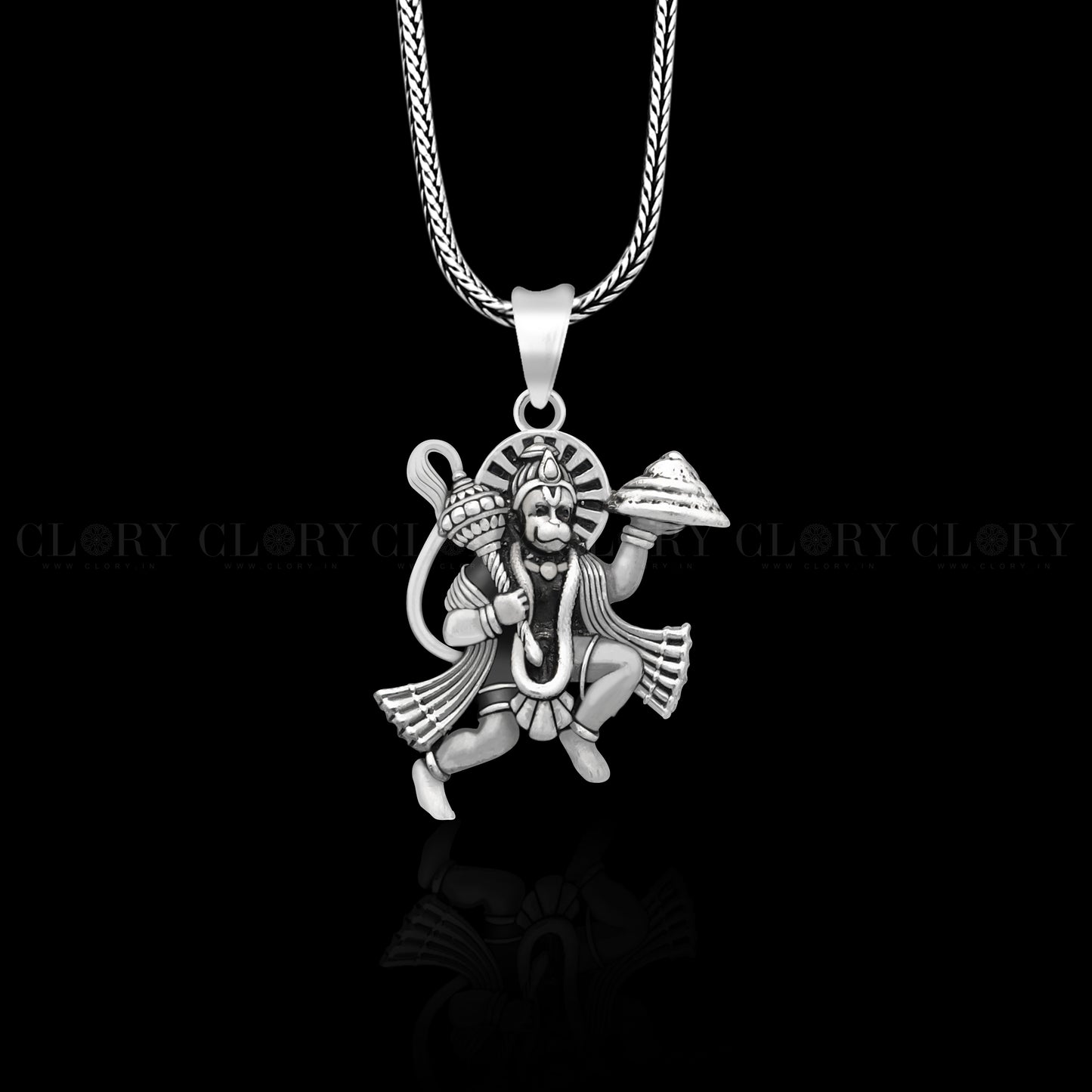 Hindu idol God Lord hanuman flying pendant