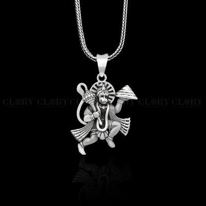 Hindu idol God Lord hanuman flying pendant