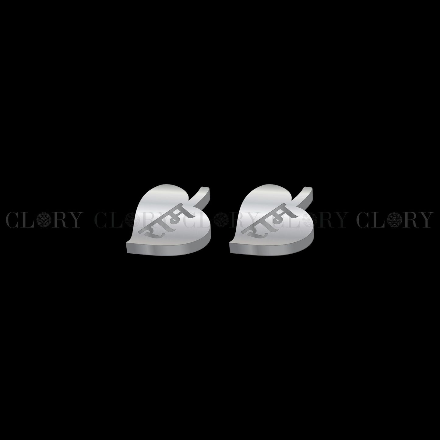Lord Rama stud earring