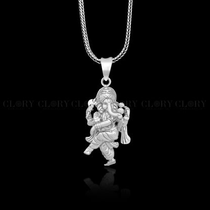 Lord Ganesha dancing design pendant