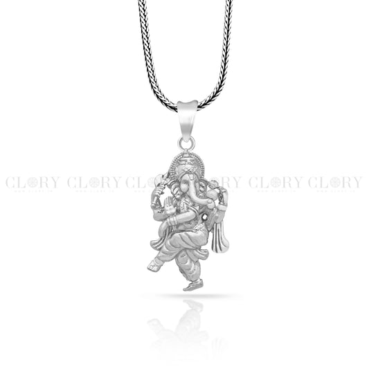 Lord Ganesha dancing design pendant