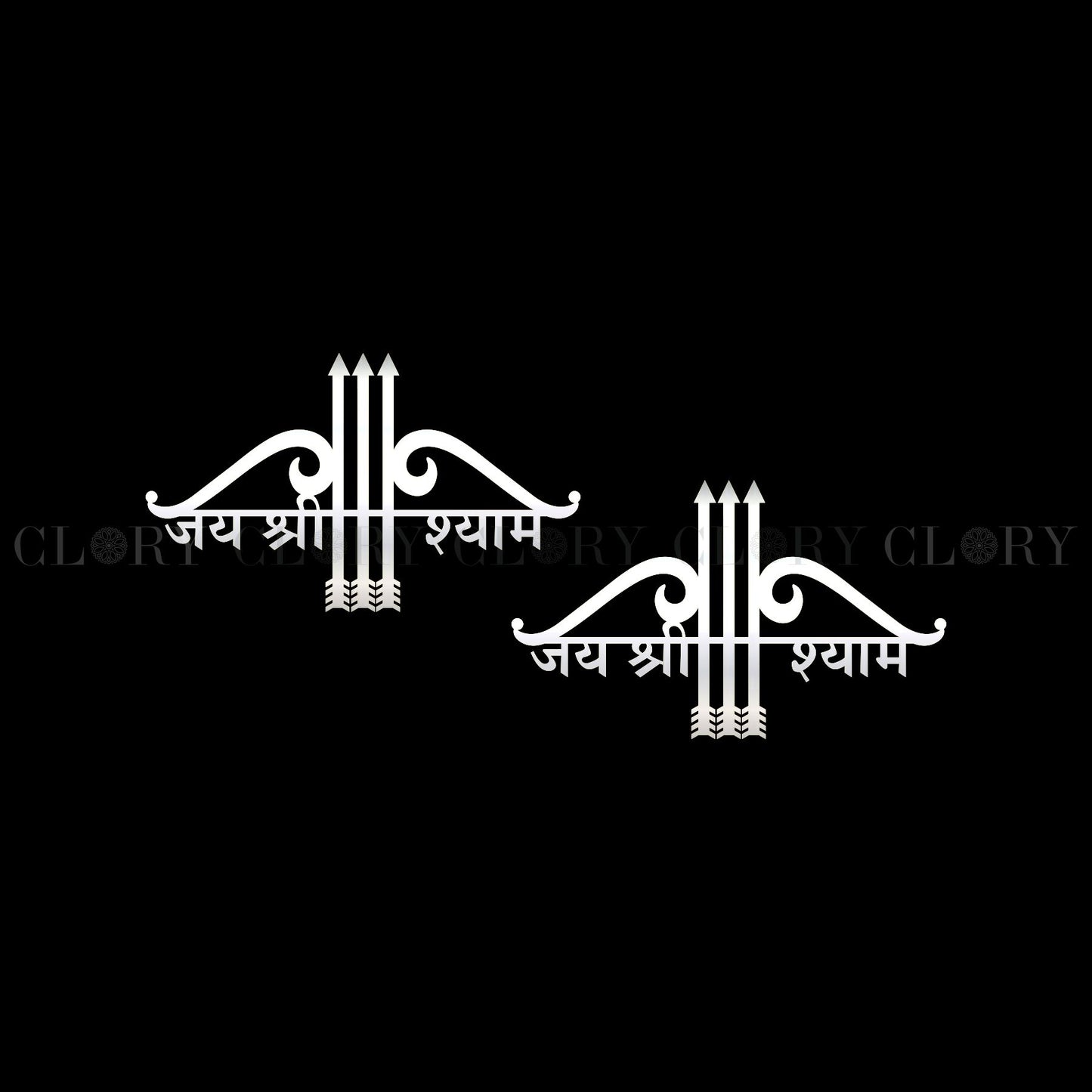 Lord Jai shree shayam stud earring