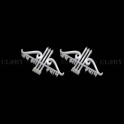 Lord Jai shree shayam stud earring
