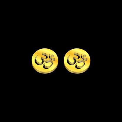 Aum stud earring