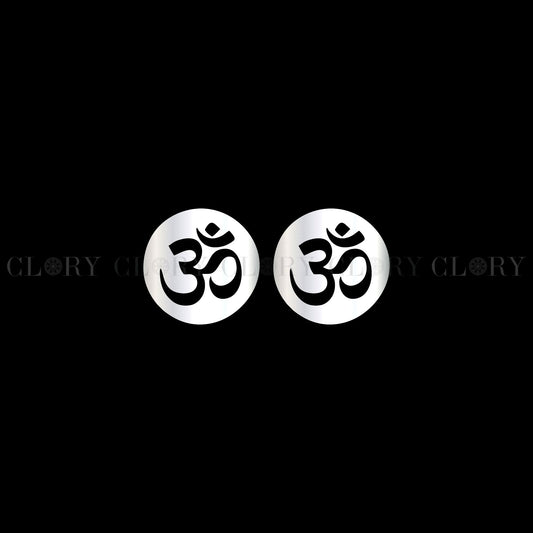 Aum stud earring