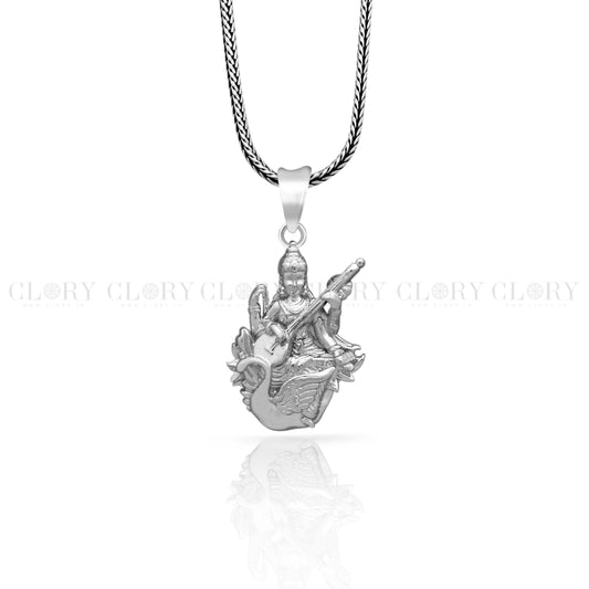 Goddess Sarashwati maa pendant