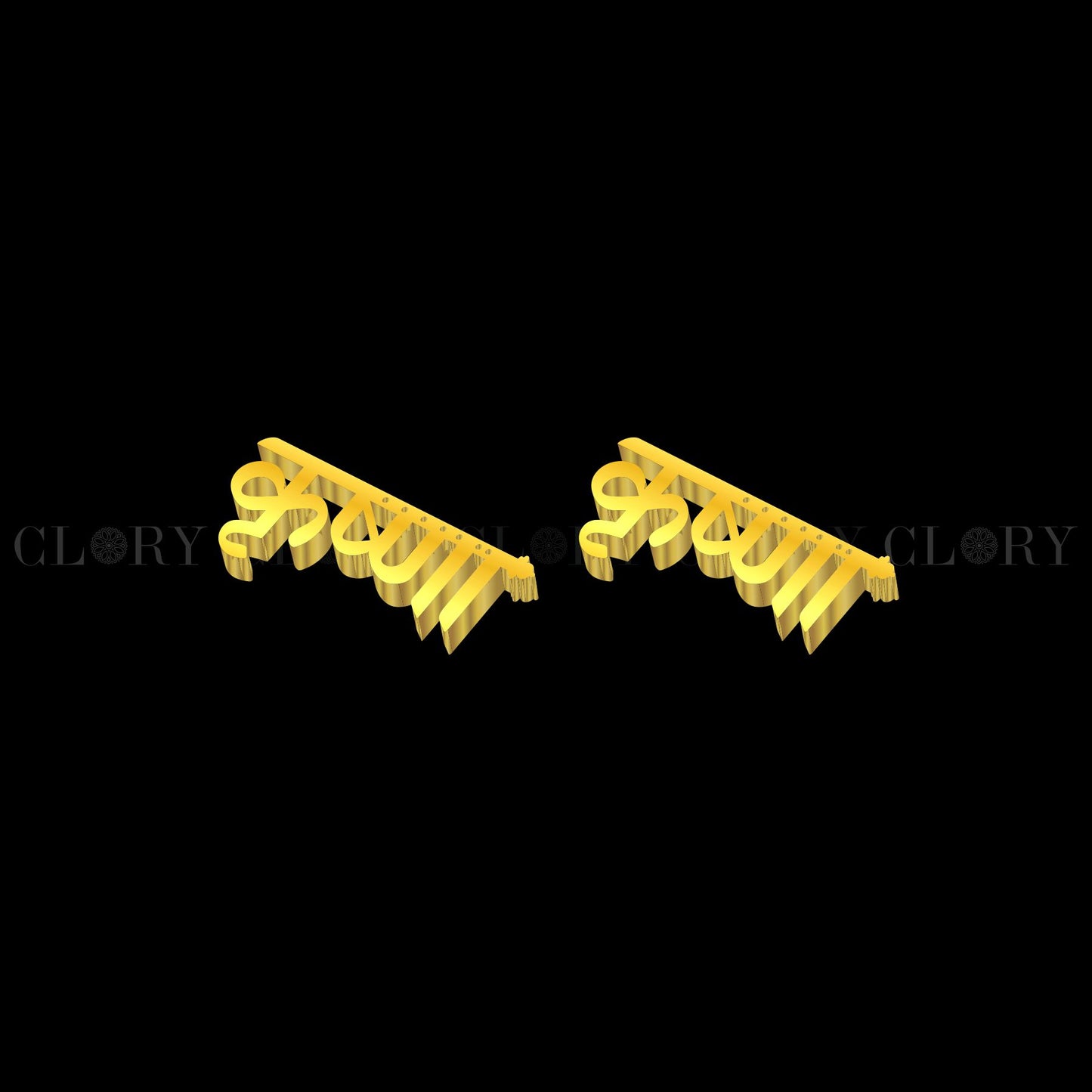 Lord Krishna stud Earring
