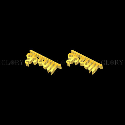 Lord Krishna stud Earring