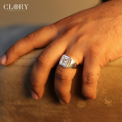 Ram ji design men's ring