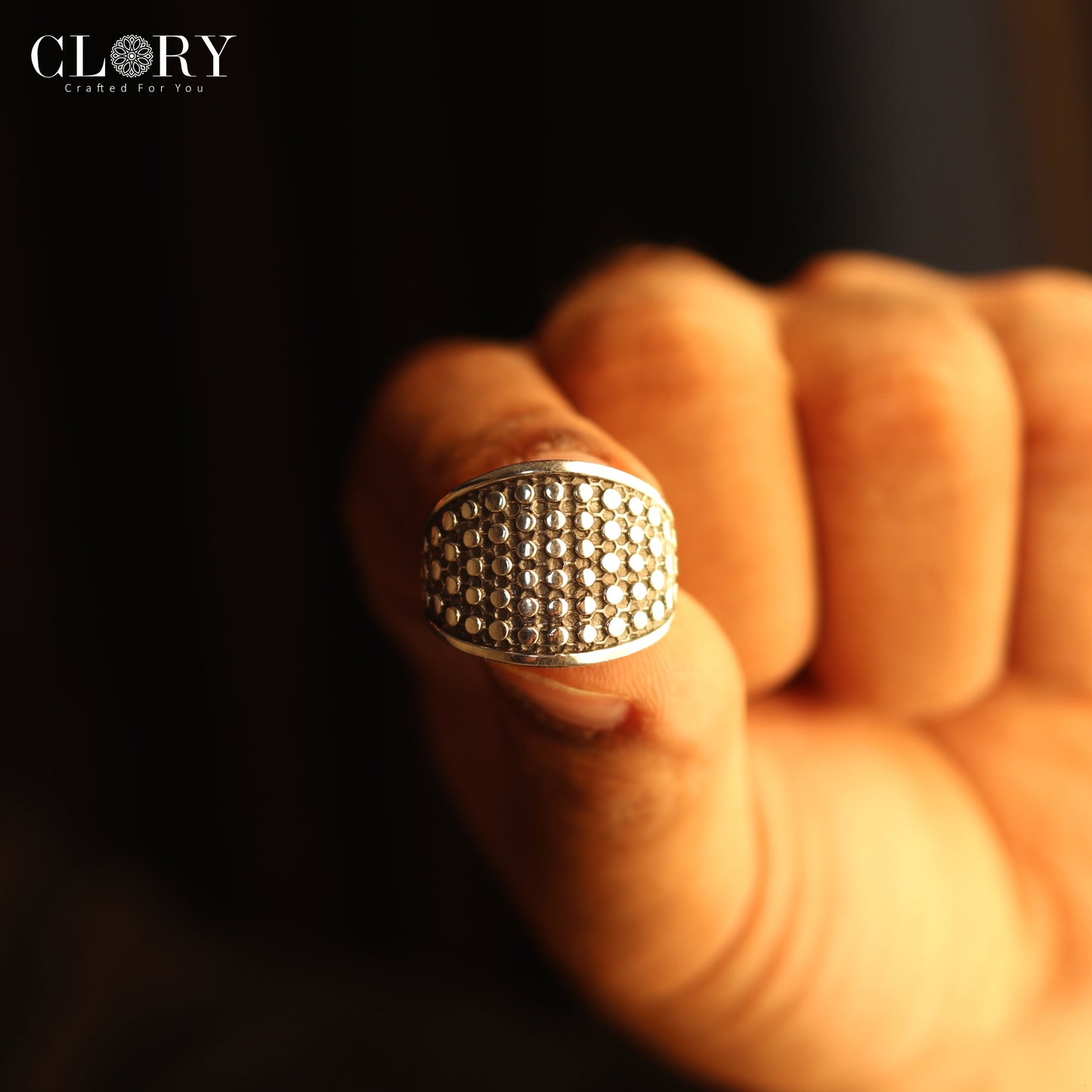 Heavy stylish  men's ring