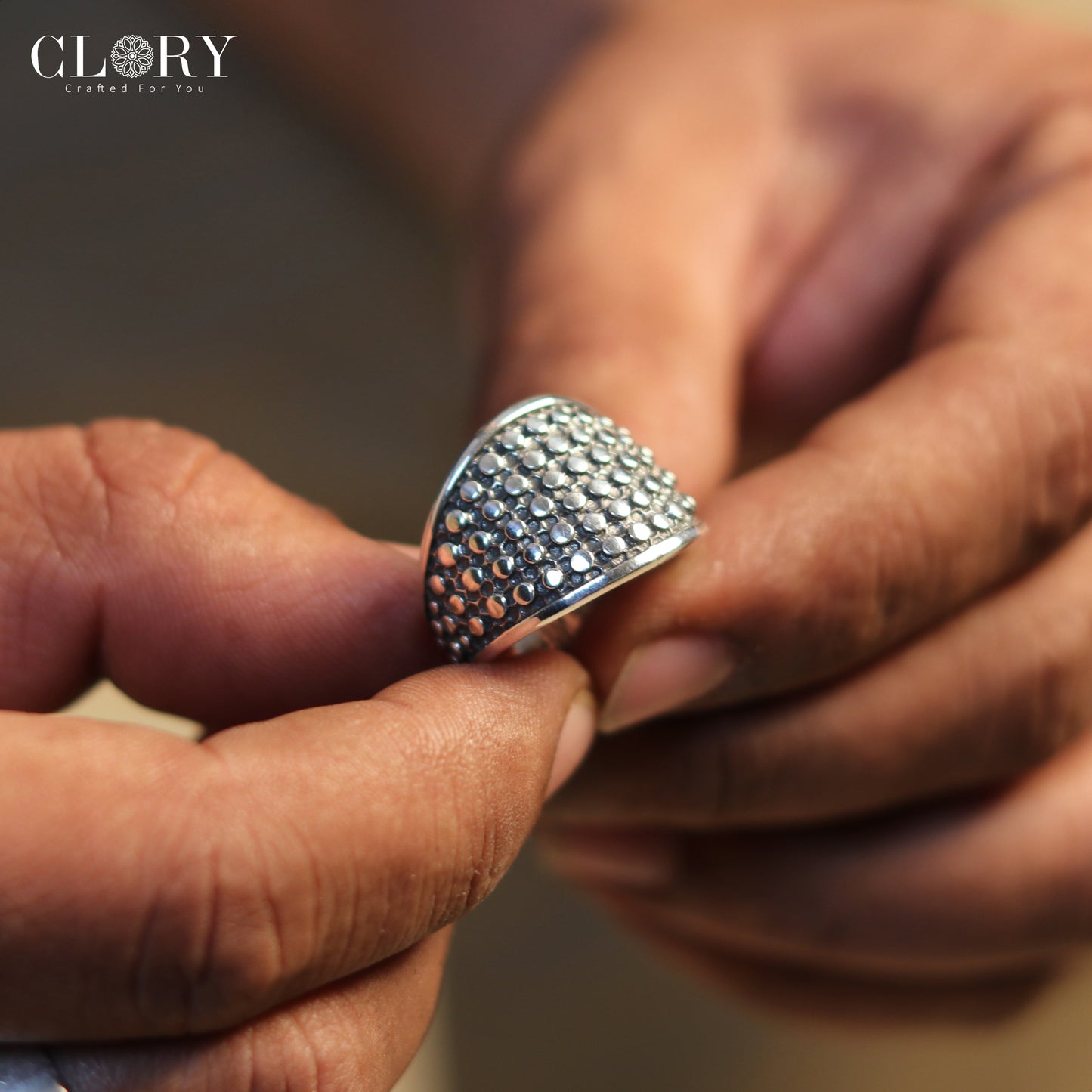 Heavy stylish  men's ring