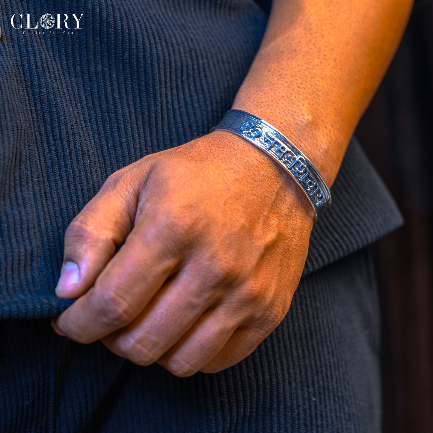 Aum namah shivay mantra bracelet kada