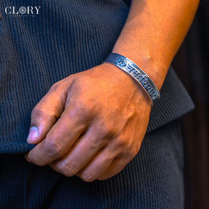 Aum namah shivay mantra bracelet kada