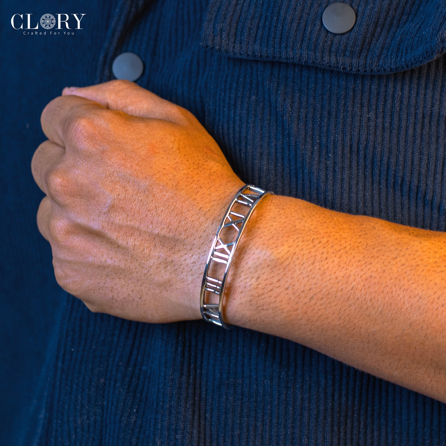 Roman Numeric Cuff