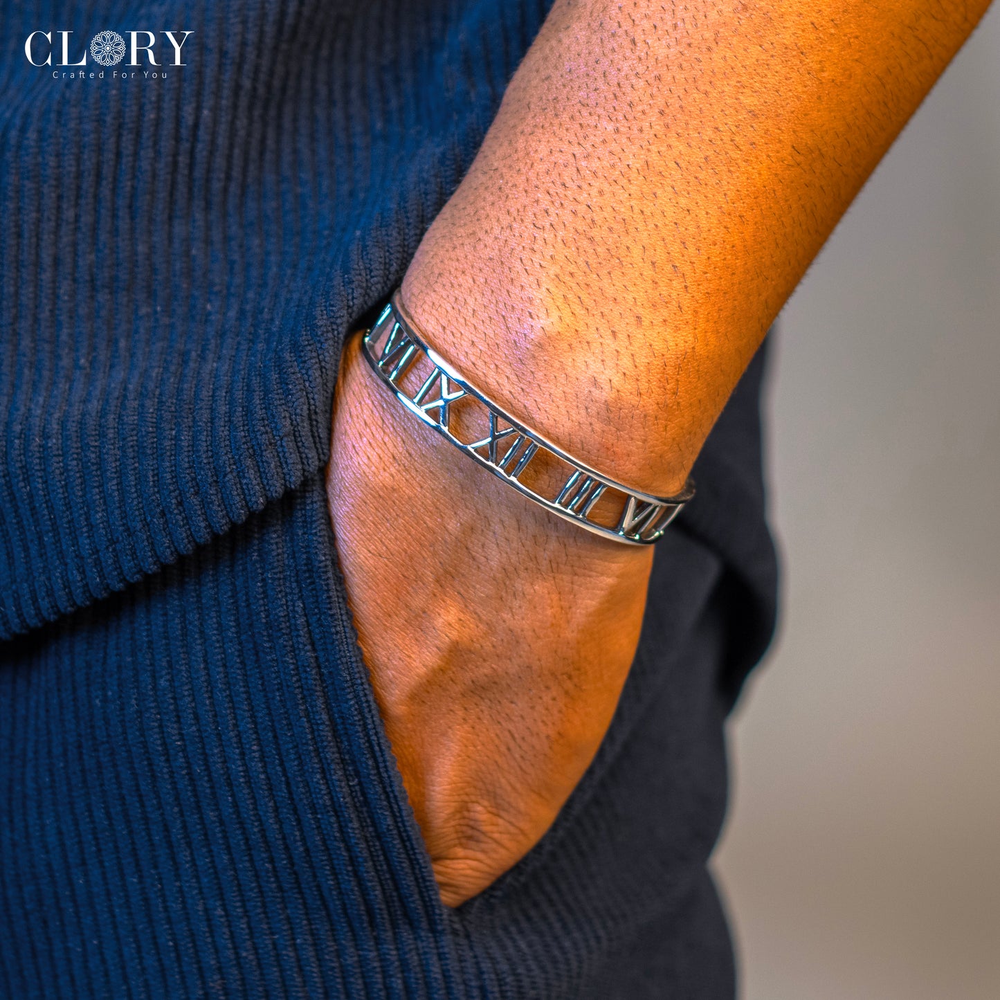 Roman Numeric Cuff