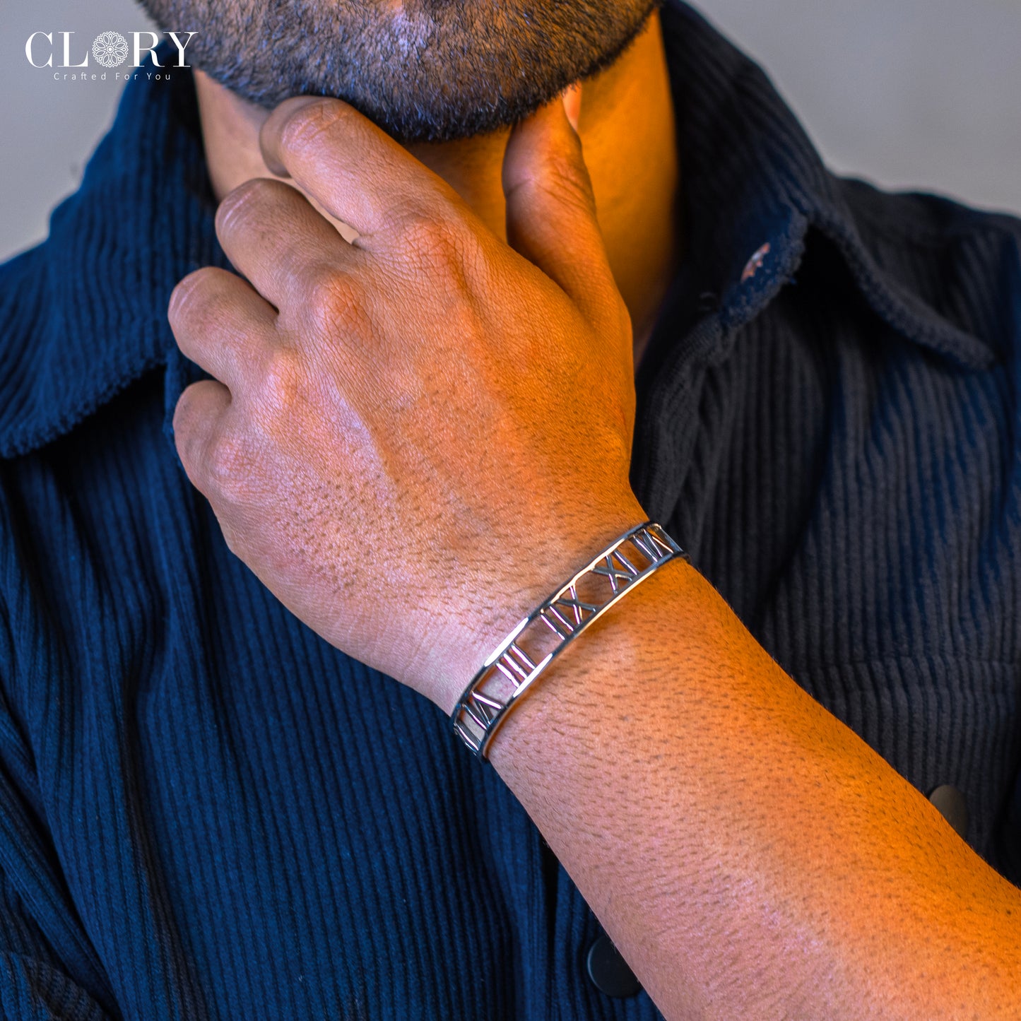 Roman Numeric Cuff
