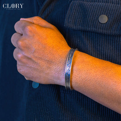 "Jai shree ram" mantra bracelet kada