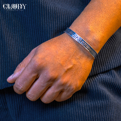 "Jai shree ram" mantra bracelet kada